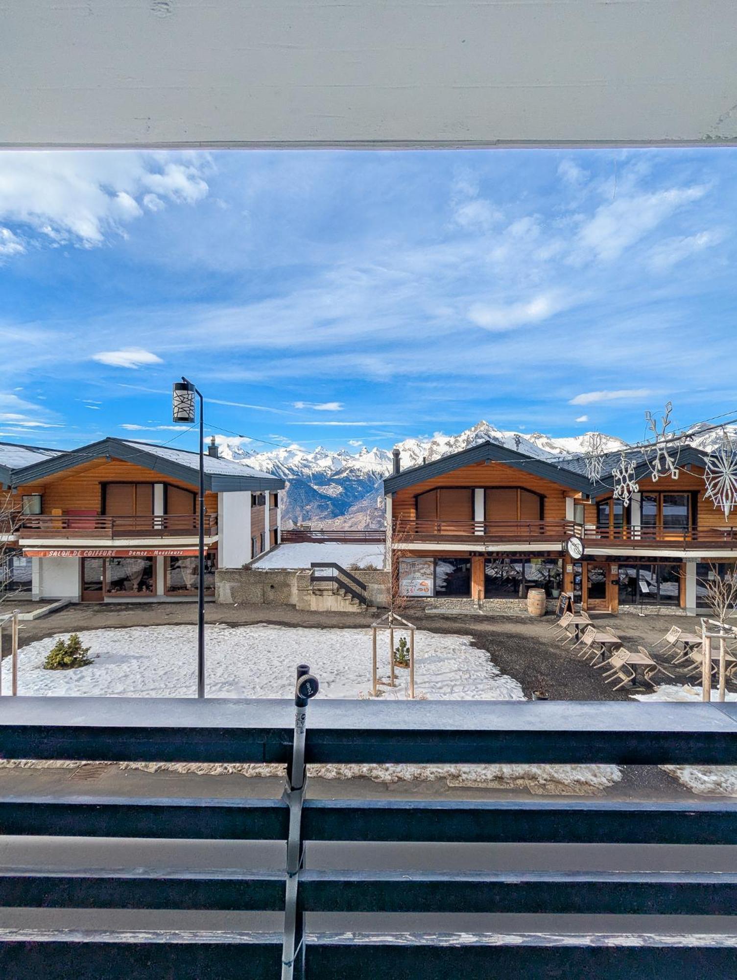 Center Of Veysonnaz With A View !アパートメント エクステリア 写真