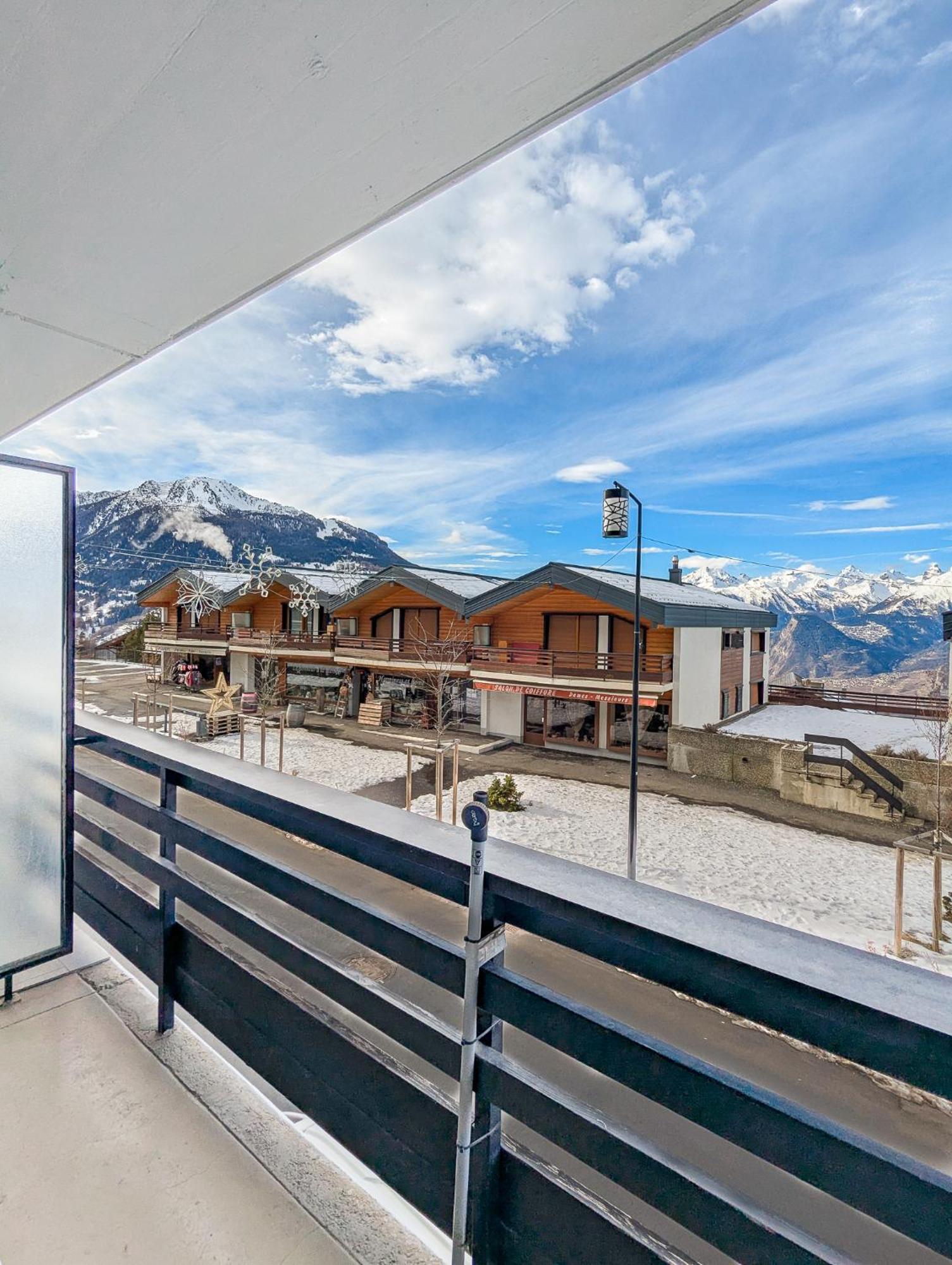 Center Of Veysonnaz With A View !アパートメント エクステリア 写真
